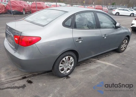 2010 Hyundai Elantra Blue from USA, damaged, VIN KMHDU4AD7AU133732